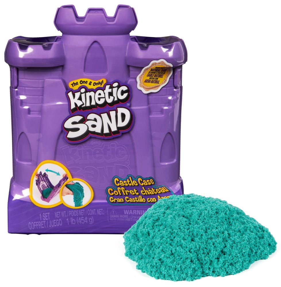 Kinetic Sand Forma hradu s tekutým pieskom